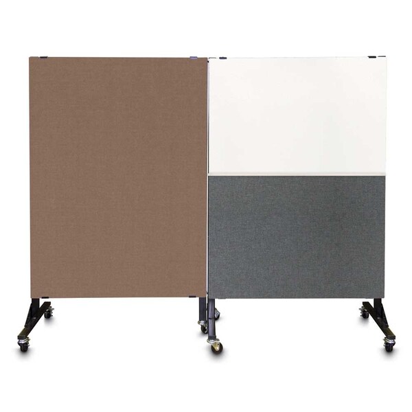 Sliding Door Indoor Enclosed Corkboard, 4